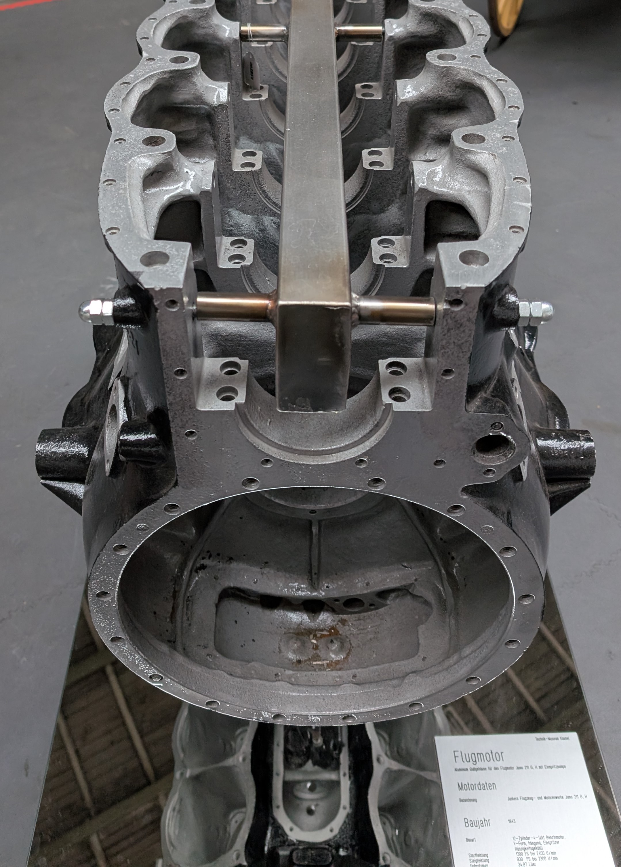 Detail Flugmotor Jumo 211 G, H im TMK