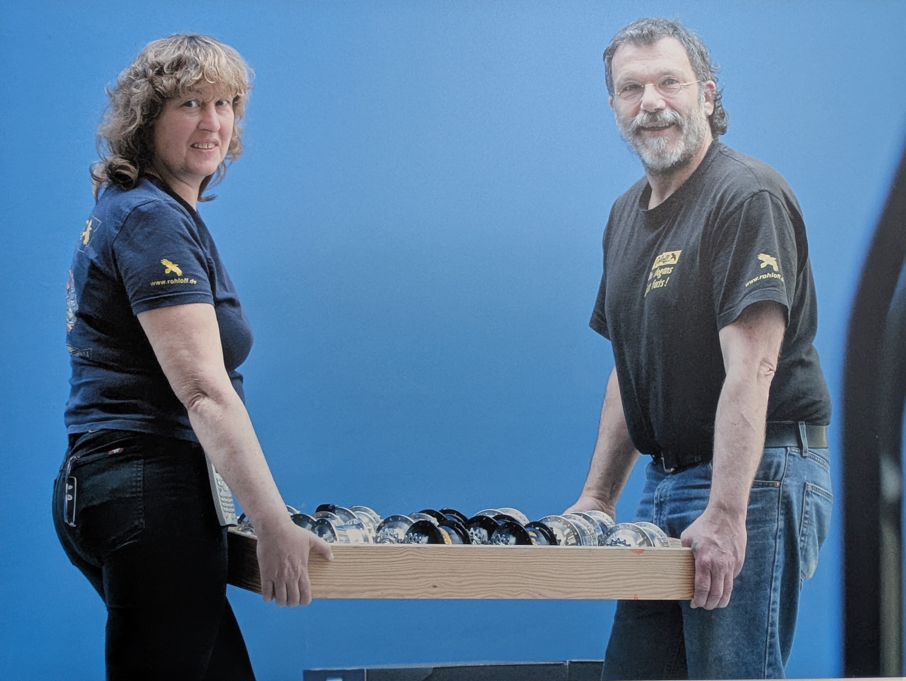 Die Firmengründer Barbara und Bernhard Rohloff